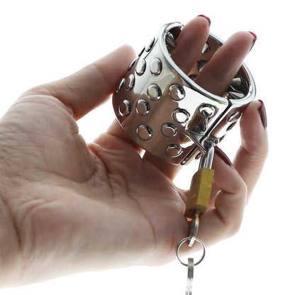 CBT Chastity Spikes Bracelet for Pain and Pleasure Control