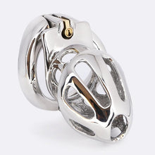 Load image into Gallery viewer, How to lock him up in a steel chastity cage?
