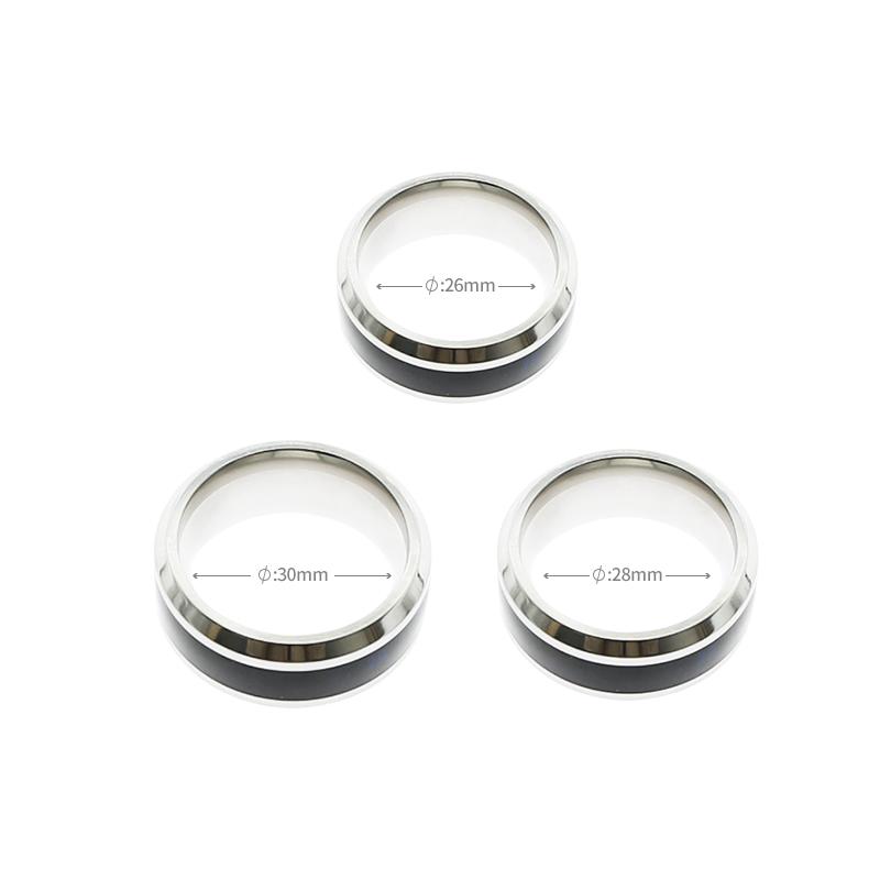 Penis ring with thermometer