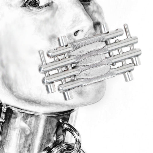 BDSM tongue restraint gag for beginners