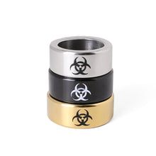 Load image into Gallery viewer, BIOHAZARD GLANS RING MALE CHASTITY DEVICE
