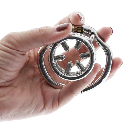 Painful CBT Chastity Spikes Bracelet for Ultimate Control