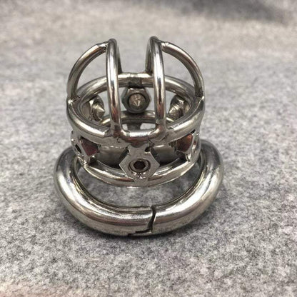 Spiked chastity cage for hardcore users
