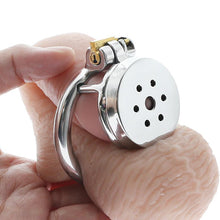 Load image into Gallery viewer, CH42 flat plate chastity device for ultimate control
