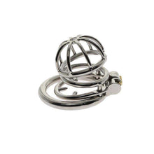 Load image into Gallery viewer, Chastity cage with penis sound for ultimate control
