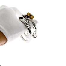 Load image into Gallery viewer, Male chastity with internal spikes for punishment
