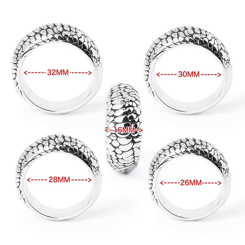 Dragon scale cock ring for men