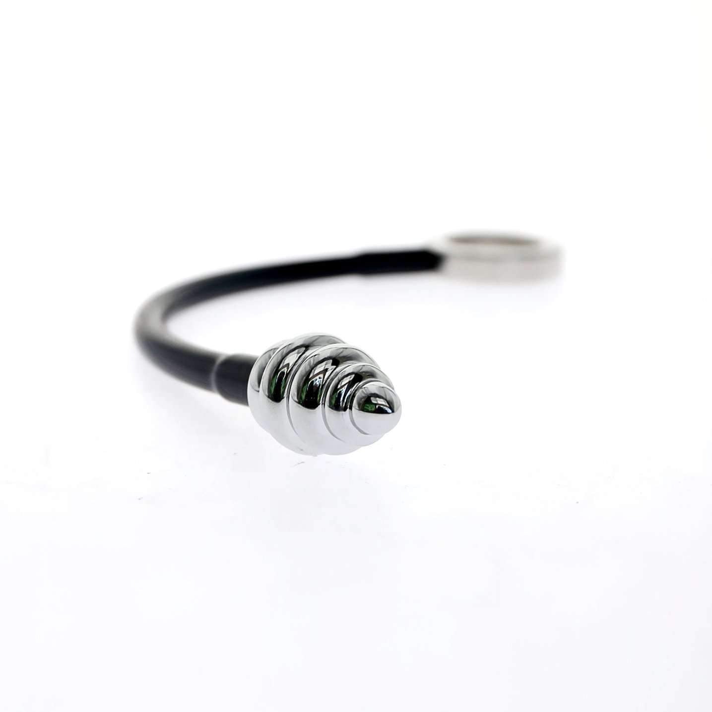 Interchangeable anal plugs with cock ring attachment