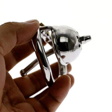 Load image into Gallery viewer, Short chastity cage for men

