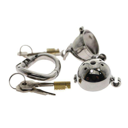 Secure fit with Small Chastity Cage for ultimate control