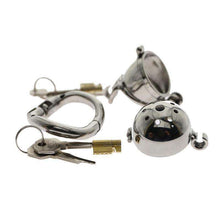 Load image into Gallery viewer, Secure fit with Small Chastity Cage for ultimate control
