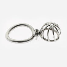 Load image into Gallery viewer, Chastity cage for men with keyless lock
