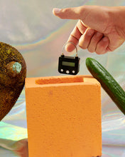 Load image into Gallery viewer, Submissive chastity timer padlock
