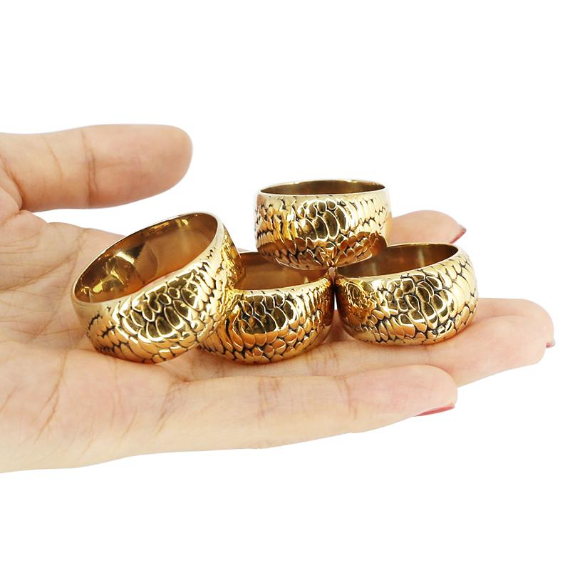 24K gold penis jewelry ring