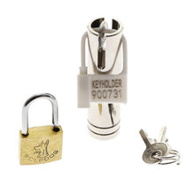 Load image into Gallery viewer, Emergency chastity key holder for safe release
