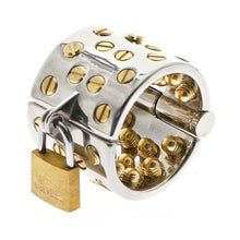 Load image into Gallery viewer, Stainless Steel Kali’s Teeth CBT Device – Secure Chastity
