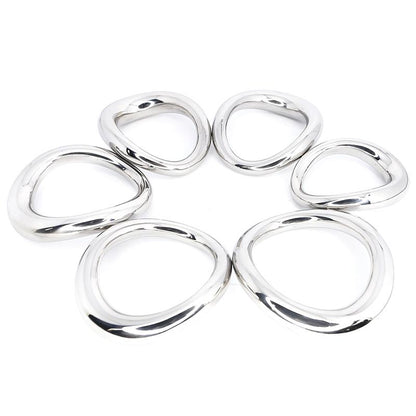 Perfect fit steel cock ring