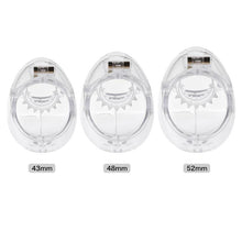 Load image into Gallery viewer, Fully enclosed male chastity cage
