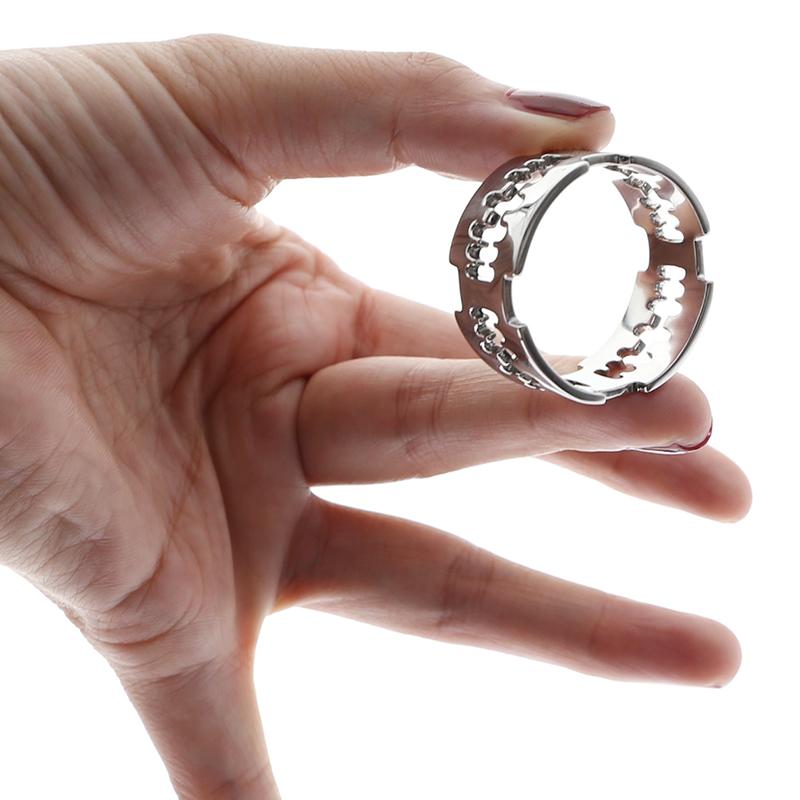 Adjustable glans cock ring