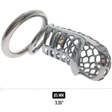 Load image into Gallery viewer, Luxury male chastity cage with dragon design

