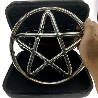Shibari ring with pentagram design