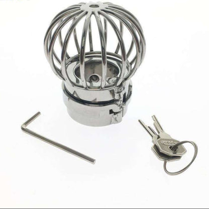 Weighted scrotum clamp and restraint
