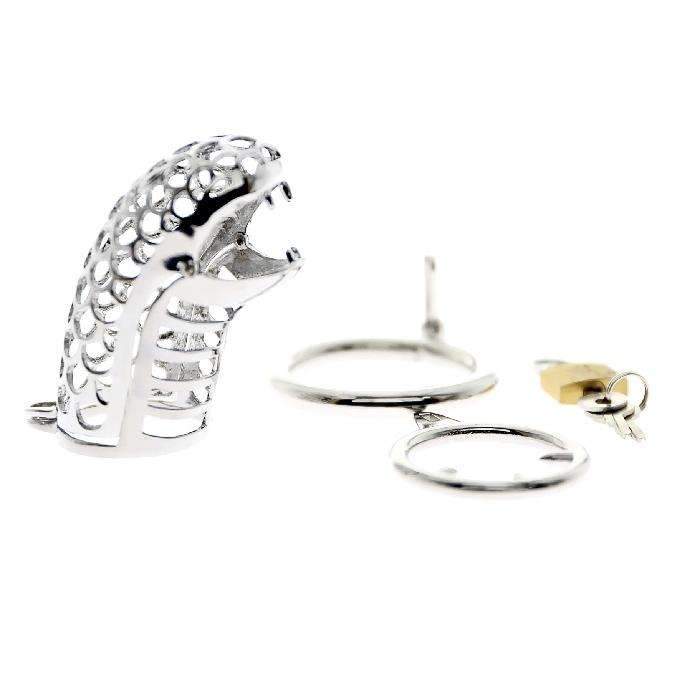 Ornate dragon chastity device