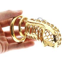 Load image into Gallery viewer, Luxury chastity cage for power and submission

