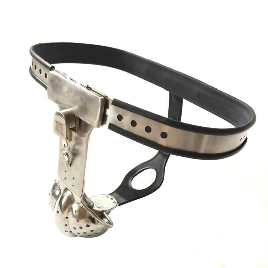 Secure Locking Female Chastity Belt for Submission Play