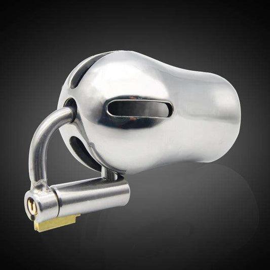 Luxury PA chastity cage for Prince Albert piercing