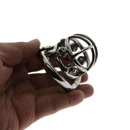 Male chastity CBT device for intense BDSM play