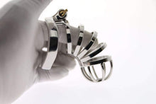 Load image into Gallery viewer, Long steel chastity device
