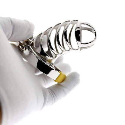 Male chastity lifestyle cage