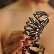 Load image into Gallery viewer, Extended cock cage for denial
