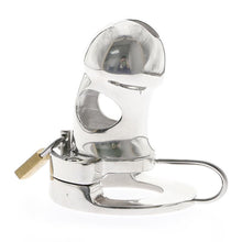 Load image into Gallery viewer, Male cock cage with ball stretcher
