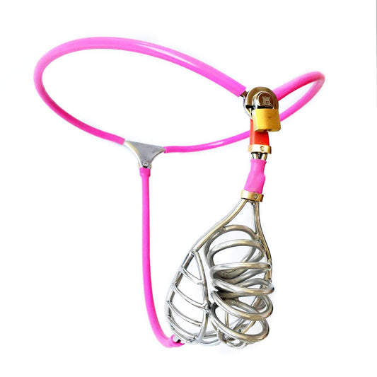 Ready to lock yourself in? Male chastity belts provide full control!