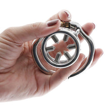 Load image into Gallery viewer, NC14 CBT micro chastity device with spikes
