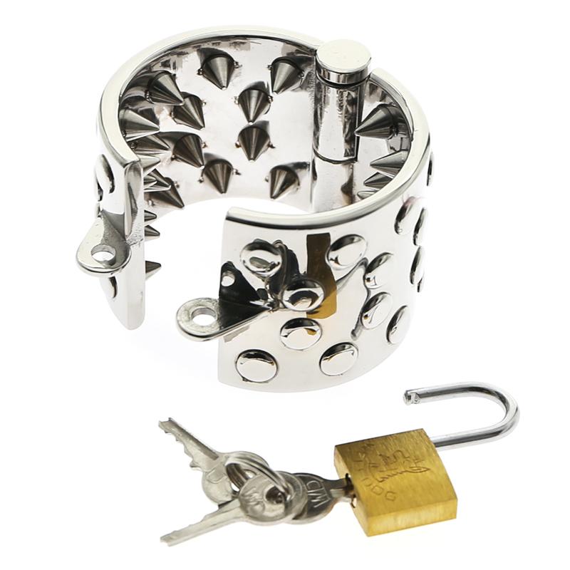 Kali's Teeth Non-Removable Chastity Device for Secure Restraint