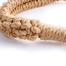 Load image into Gallery viewer, Shibari rope BDSM Collar - Braided BDSM symbol / Bondage gear Sex Toys -lovershop01
