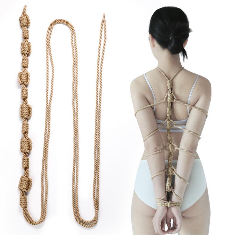 What is a pre-tied rope armbinder used for in BDSM?