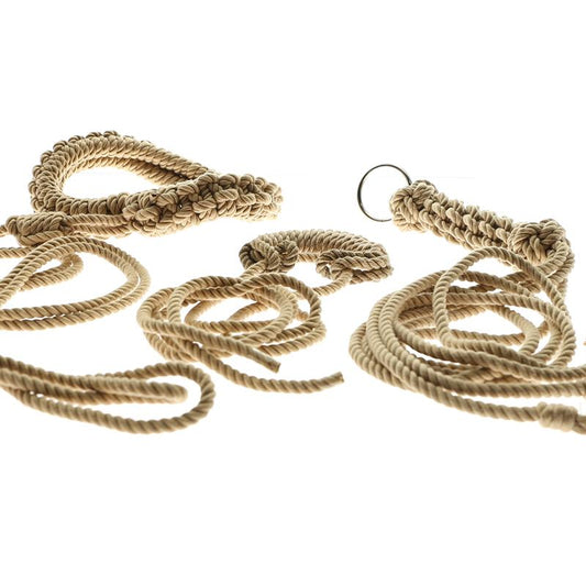 What are the best pre-tied Shibari ropes for bondage?