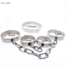 Load image into Gallery viewer, PREMIUM BDSM BONDAGE RESTRAINT SET Bondage Kit Steel Handcuffs For Sex Bondage Sex Toys -lovershop01
