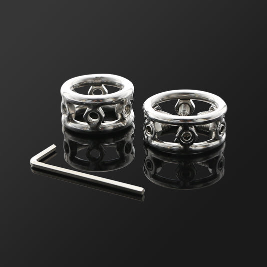 SPIKED SCREW GLANS RING CHASTITY DEVICE Sex Toys -lovershop01