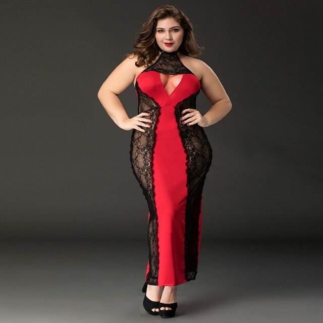 Sexy Lingerie Silk Nightgowns Lace Sleepwear
