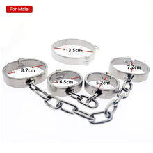Load image into Gallery viewer, PREMIUM BDSM BONDAGE RESTRAINT SET Bondage Kit Steel Handcuffs For Sex Bondage Sex Toys -lovershop01
