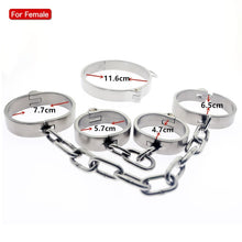 Load image into Gallery viewer, PREMIUM BDSM BONDAGE RESTRAINT SET Bondage Kit Steel Handcuffs For Sex Bondage Sex Toys -lovershop01

