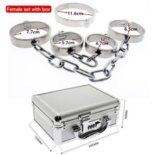 Load image into Gallery viewer, PREMIUM BDSM BONDAGE RESTRAINT SET Bondage Kit Steel Handcuffs For Sex Bondage Sex Toys -lovershop01
