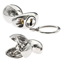 Load image into Gallery viewer, LOCKING ASS BUTT PLUG FOR ANAL CHASTITY DEVICE Sex Toys -lovershop01
