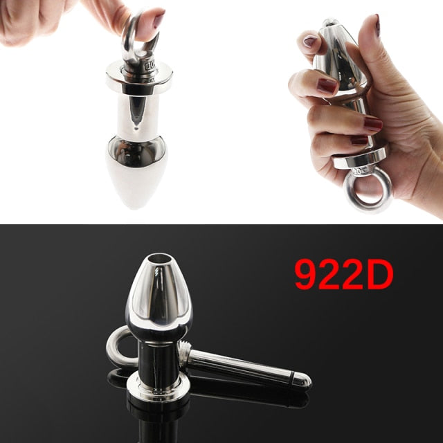 LOCKING ASS BUTT PLUG FOR ANAL CHASTITY DEVICE Sex Toys -lovershop01