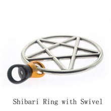 Load image into Gallery viewer, STAR STAINLESS STEEL PENTAGRAM SHIBARI SUSPENSION RING BONDAGE GEAR Sex Toys -lovershop01
